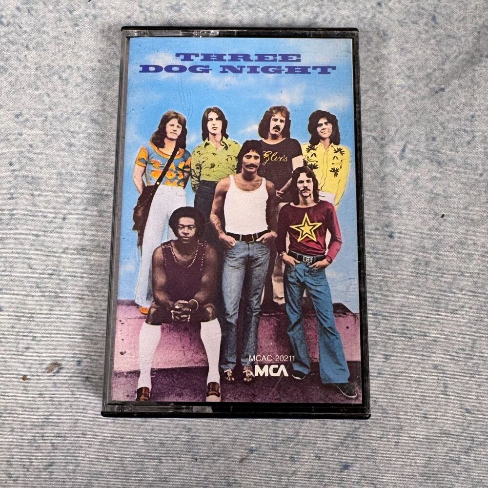 Three Dog Night 1985 MCA Cassette MCAC 20211 Classic Rock White Shell